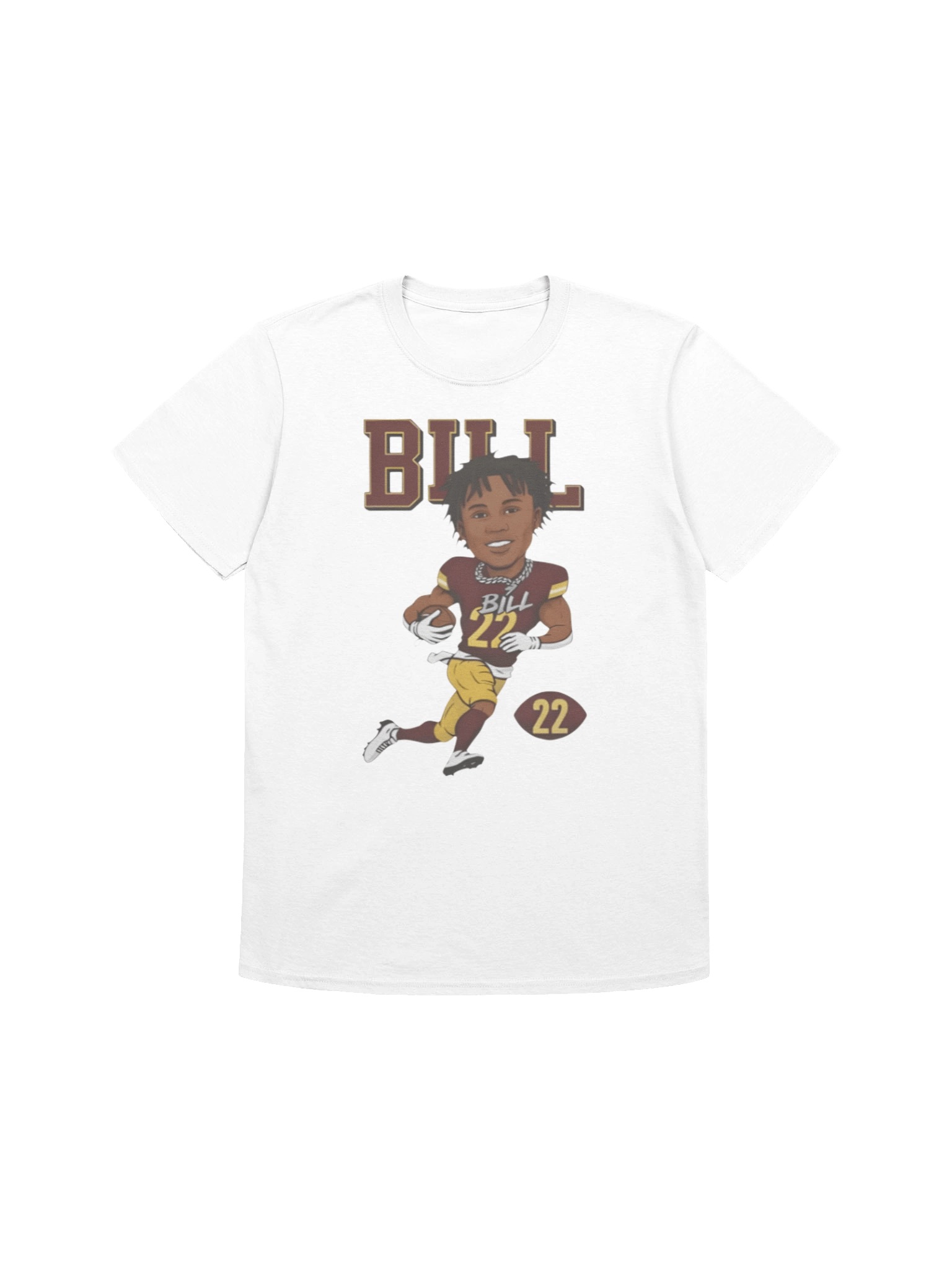 Jacory Croskey-Merritt NFL Washington Commanders Bill T-Shirt product image (1)