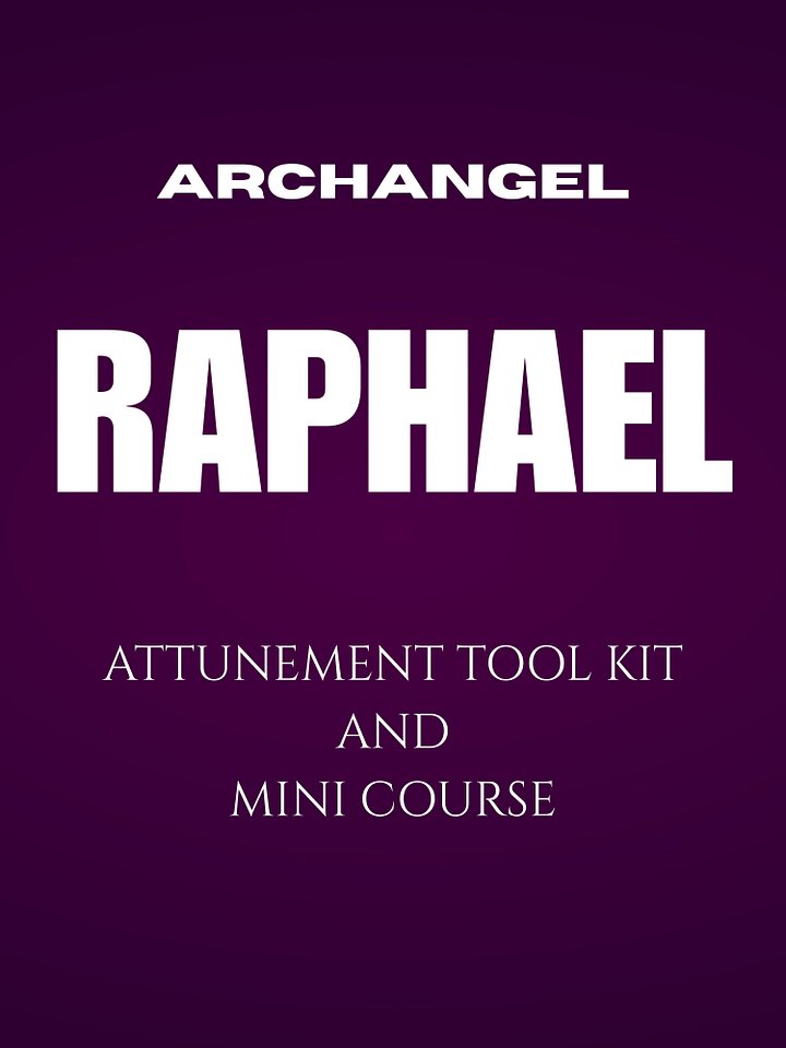 Archangel Raphael Spirit Attunement Tool Kit and Mini Course by O. December Derry product image (1)