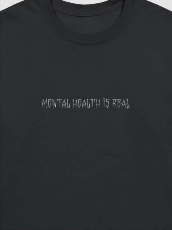 mental health is real - longsleeve product image (2)