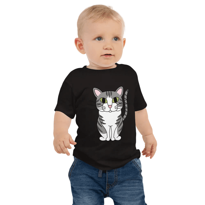 Tabby Cat Baby Tee product image (1)