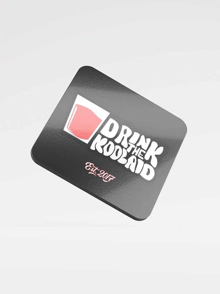 BLACK DTKA Glossed Cork Coaster product image (1)