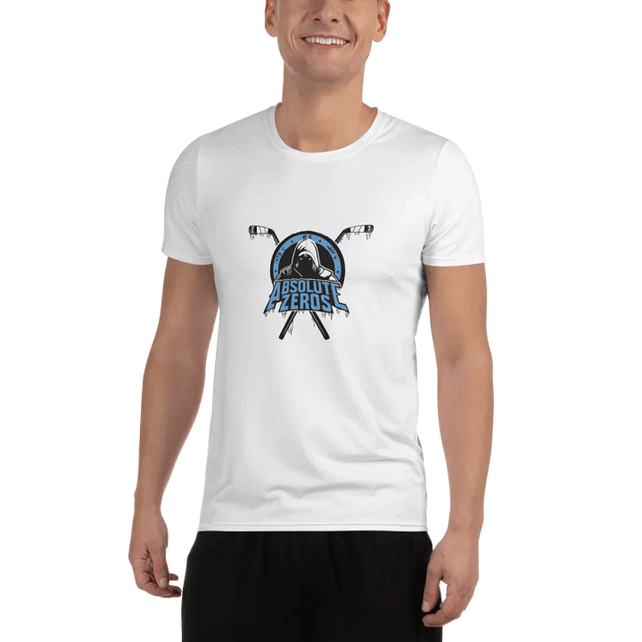 White Athletic T-Shirt product image (2)