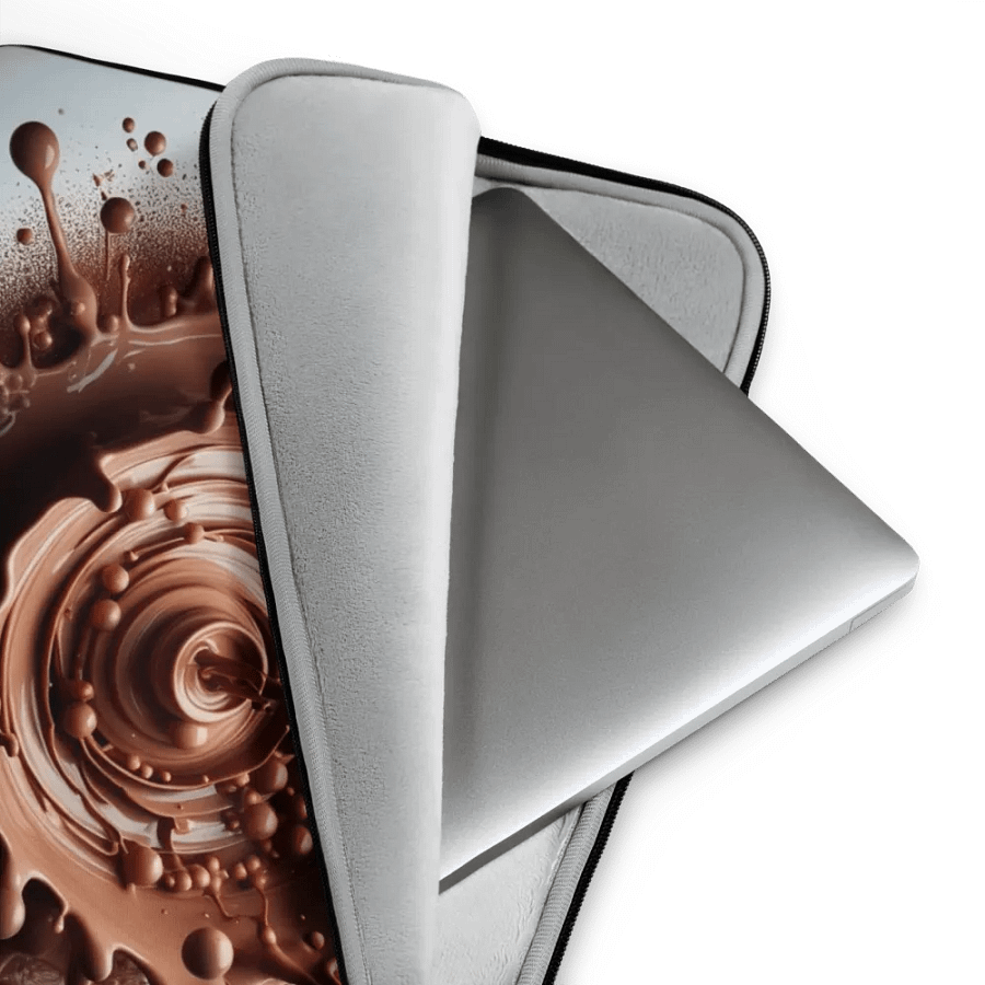 Chocolate Splash Laptop Sleeve product image (3)