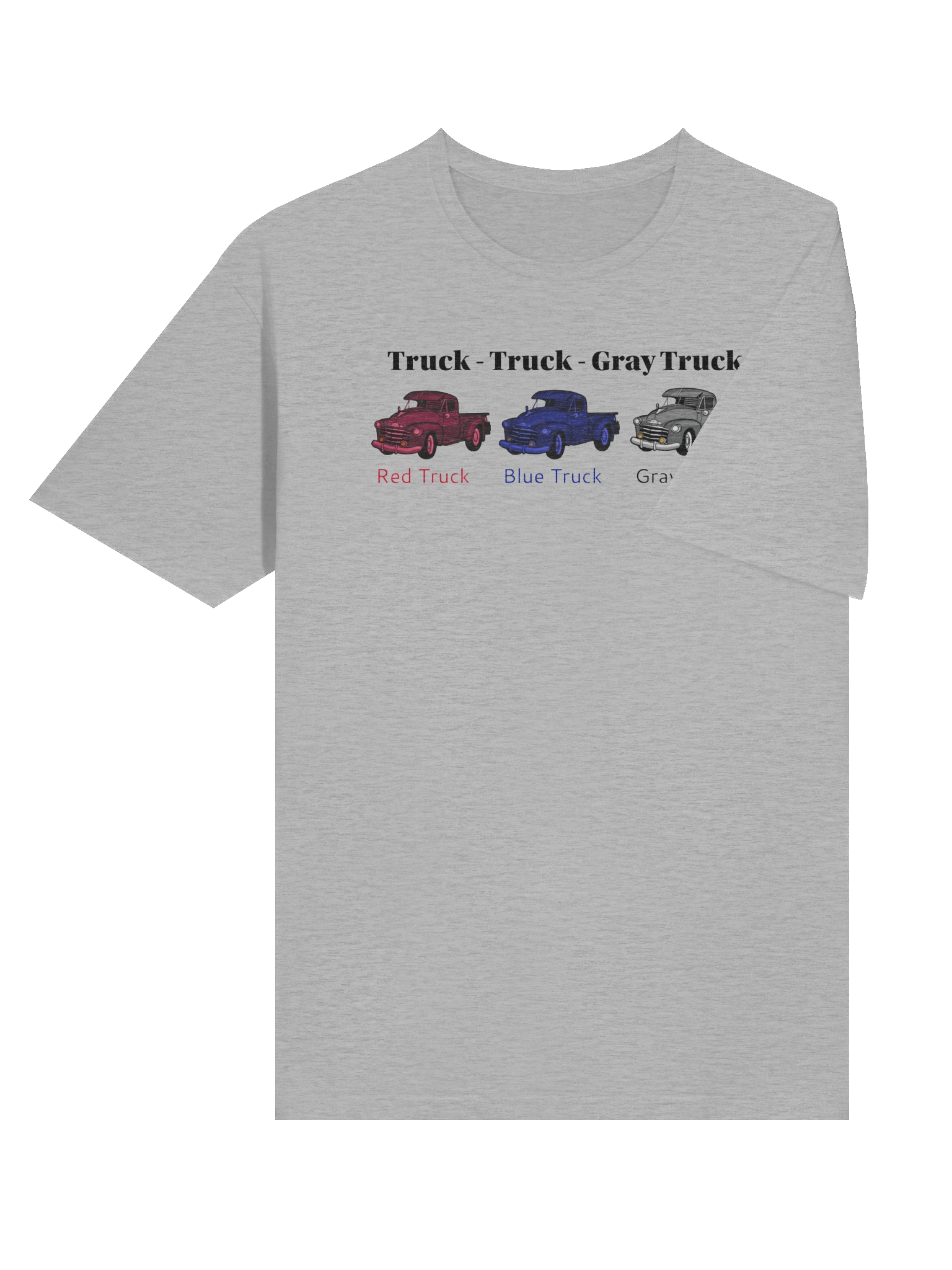 Truck Truck Gray Truck T-Shirt (unisex) product image (24)