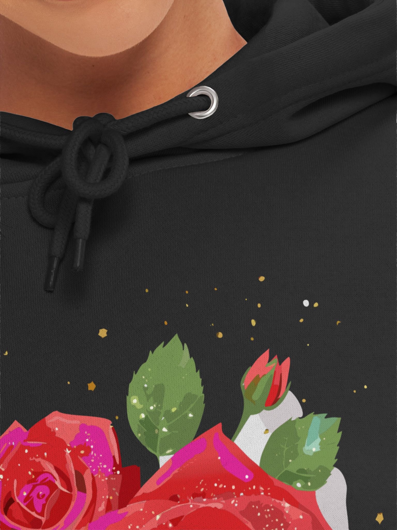 Bloom and Comfort Rose Hoodie product image (7)