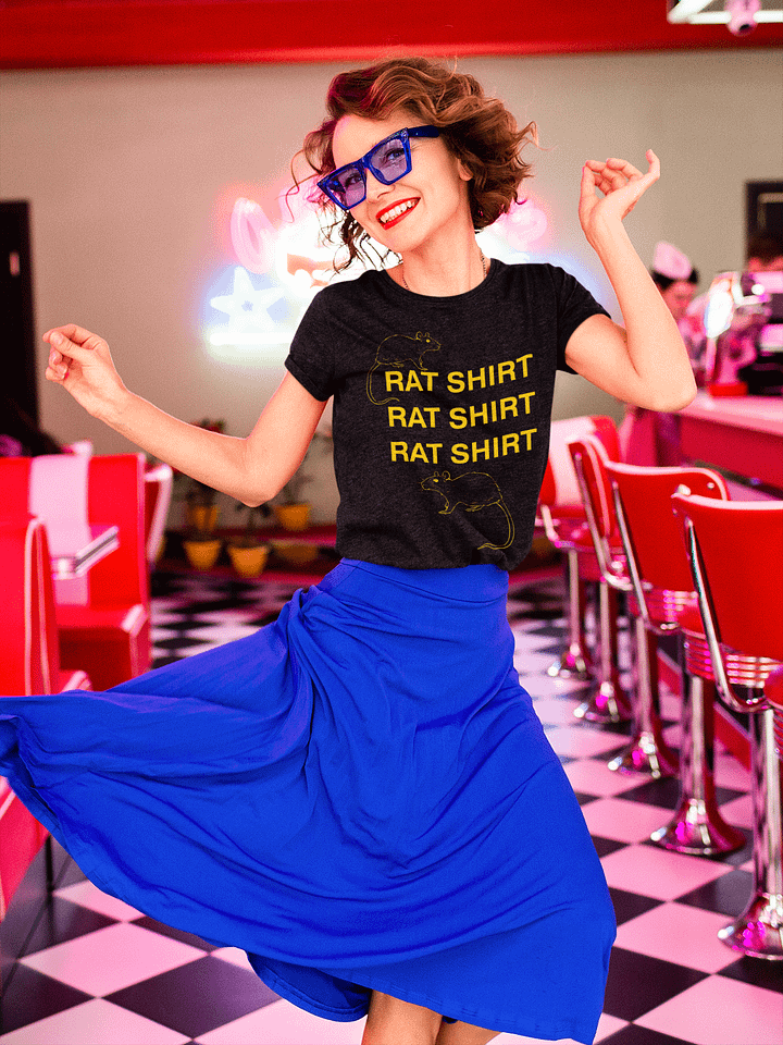 Rat Shirt ft. Rats supersoft femme cut t-shirt product image (1)