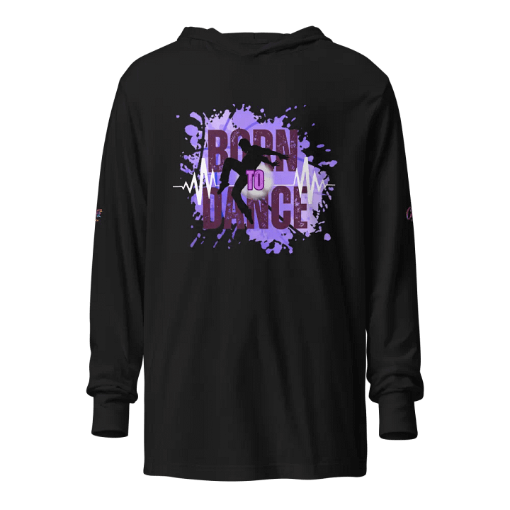 Energetic Born to Dance His Silhouette Hoodie product image (1)