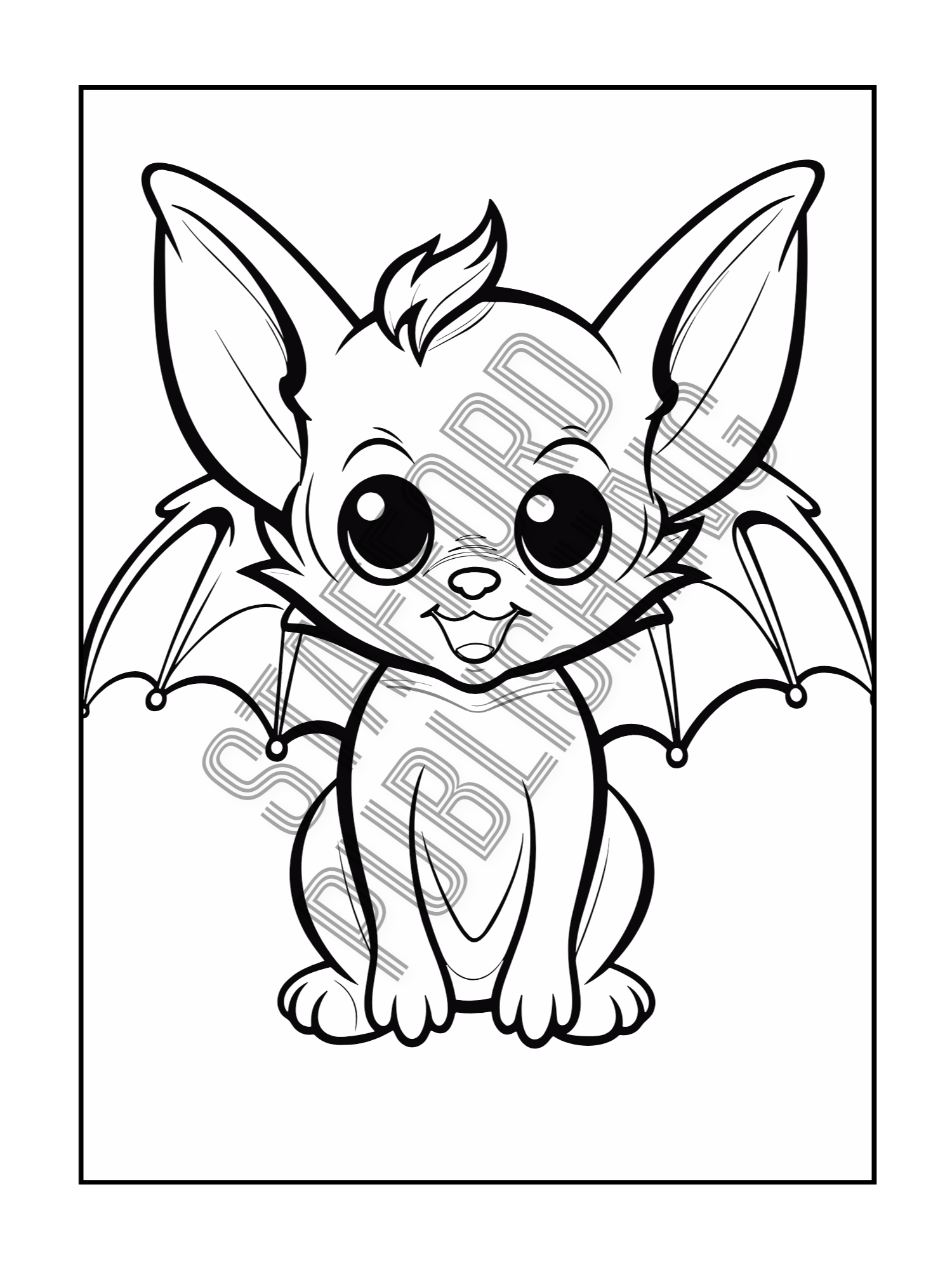 Halloween Coloring Book Printable Version Free Sample Pages product image (4)