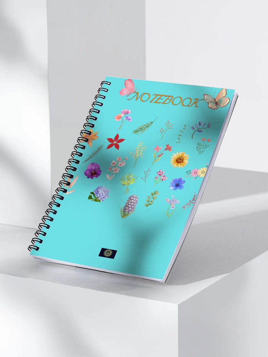 Butterfly Blooms Spiral Notebook product image (3)