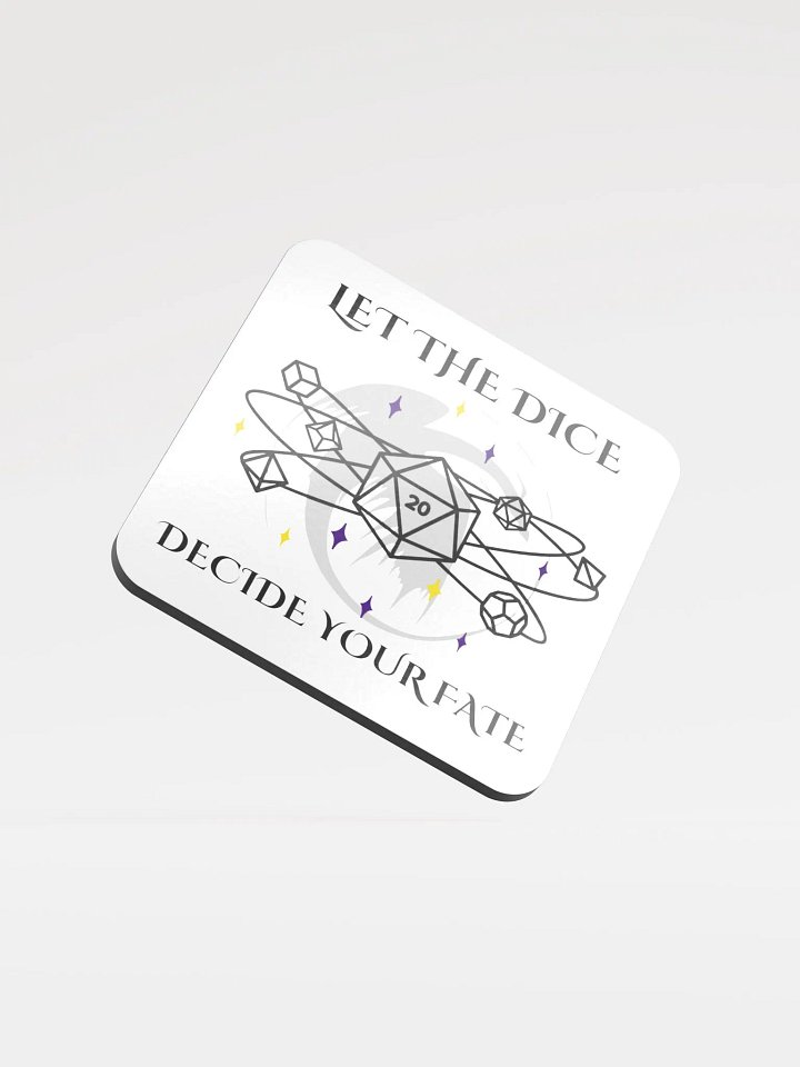 Fate Dice Coaster product image (1)