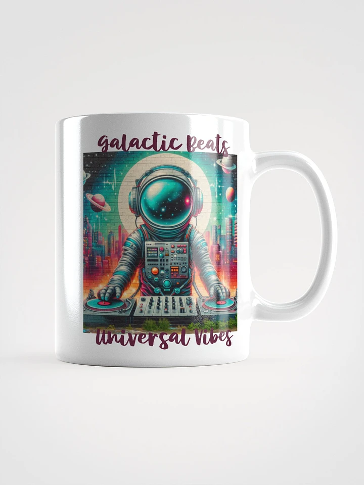 DJ Astronaut Mug Galactic beats product image (1)