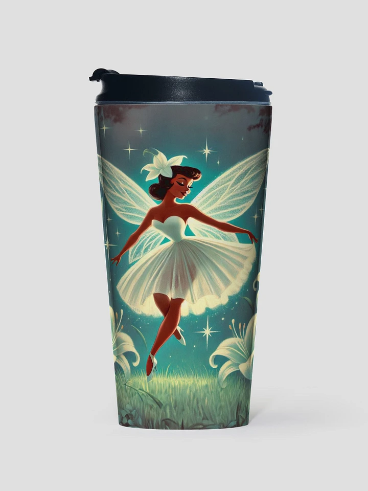 Enchanted Lily Fairy Stainless Steel Travel Mug product image (1)