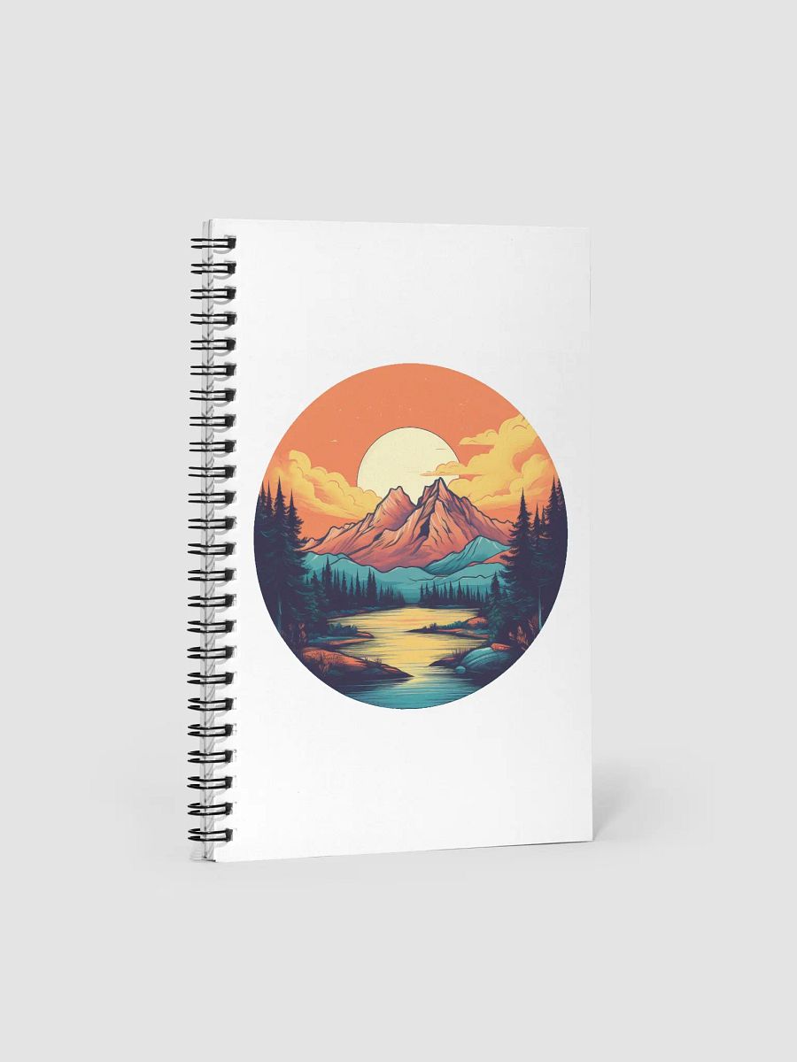 Sunset Mountains notebook product image (1)