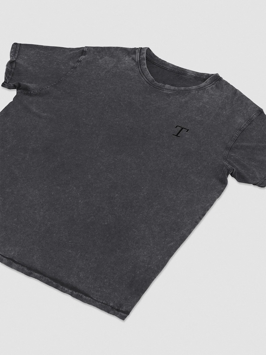 Text Tool Denim T-Shirt product image (3)