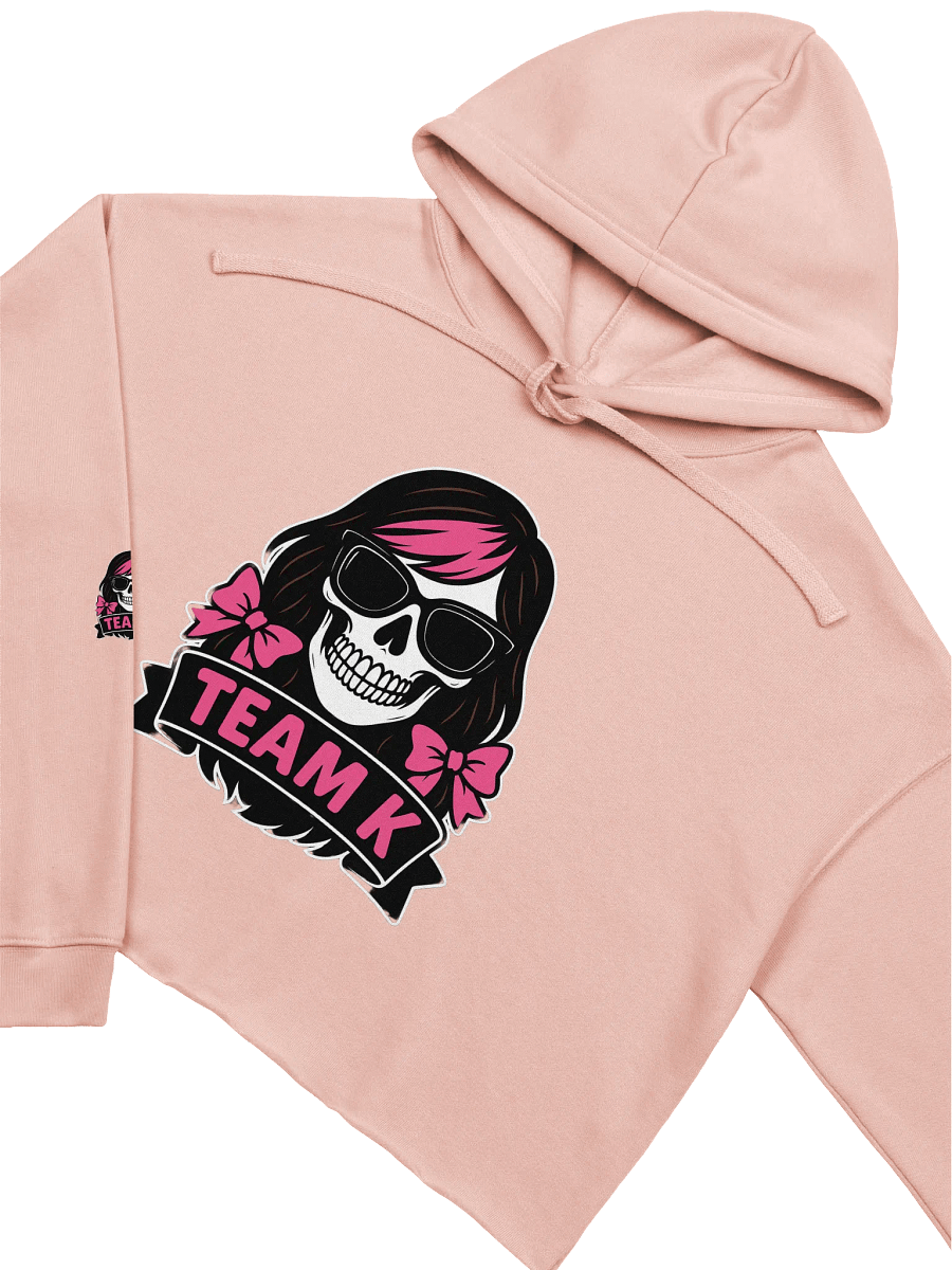 TEAM K (V-6) Crop Hoodie product image (3)