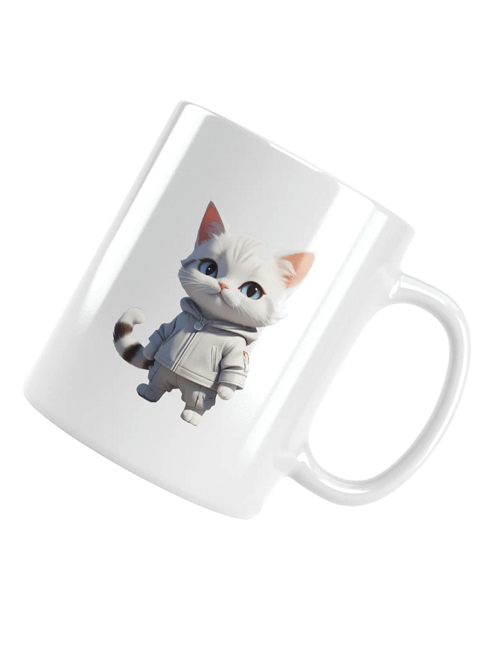Cute Cartoon Kitty White Mug product image (1)