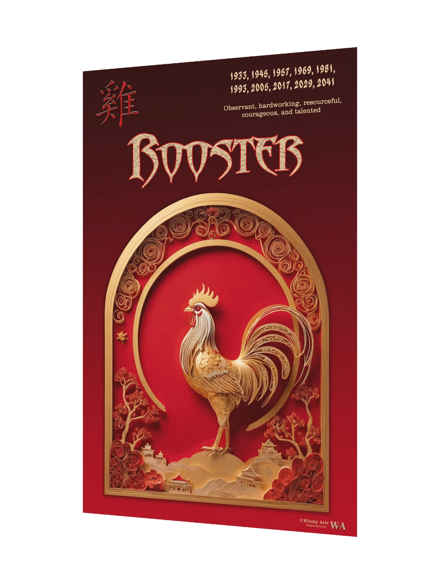 Chinese Zodiac Poster - ROOSTER product image (8)