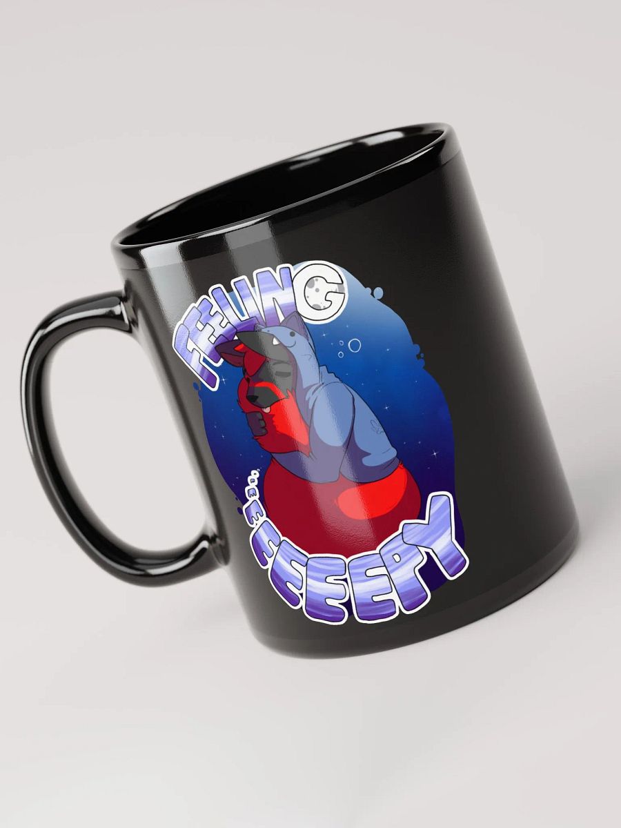Feeling Eeeeeeeeepy Black Glossy Mug product image (6)