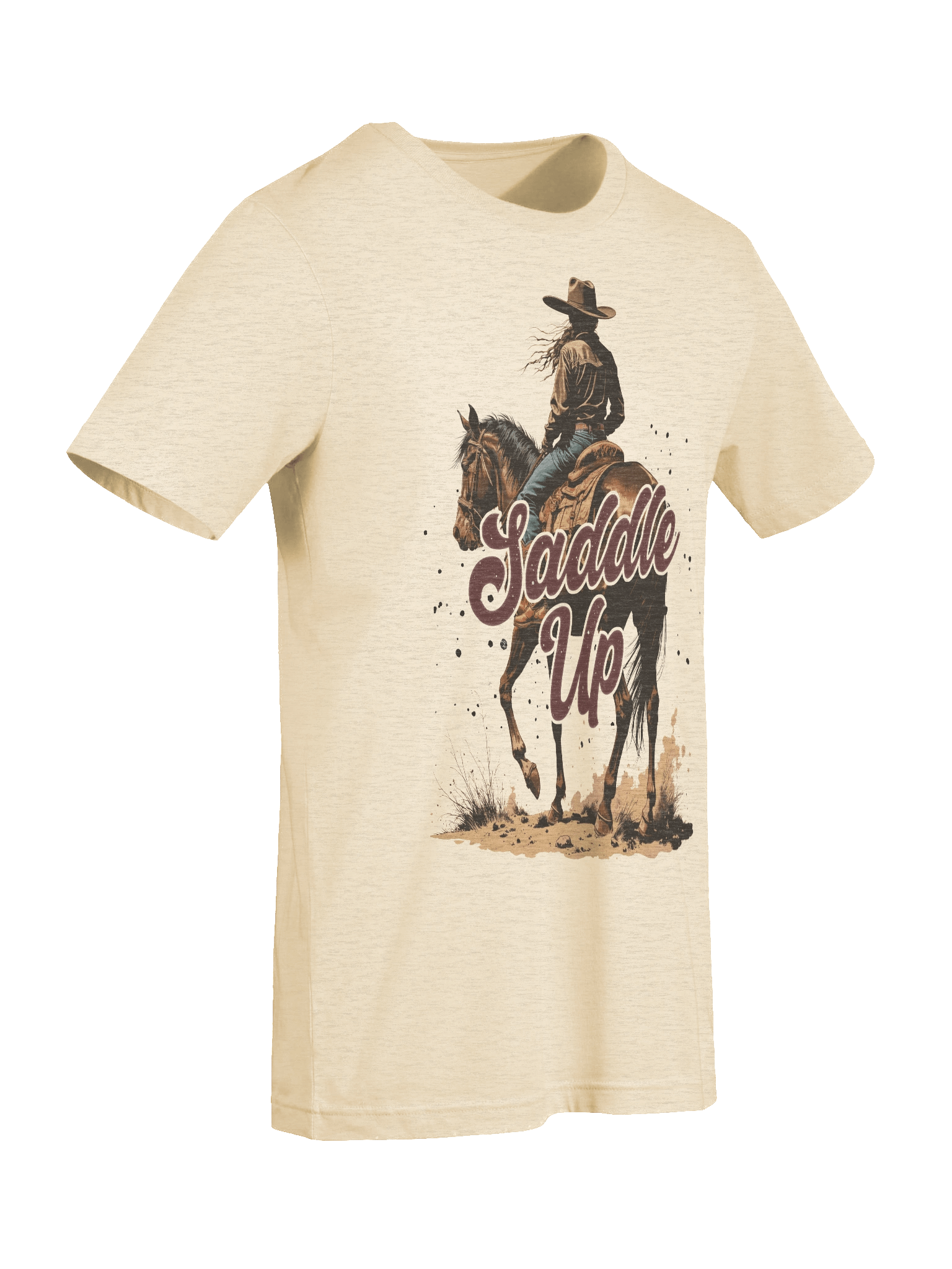 The "Saddle Up" Vintage Bella T-Shirt product image (6)