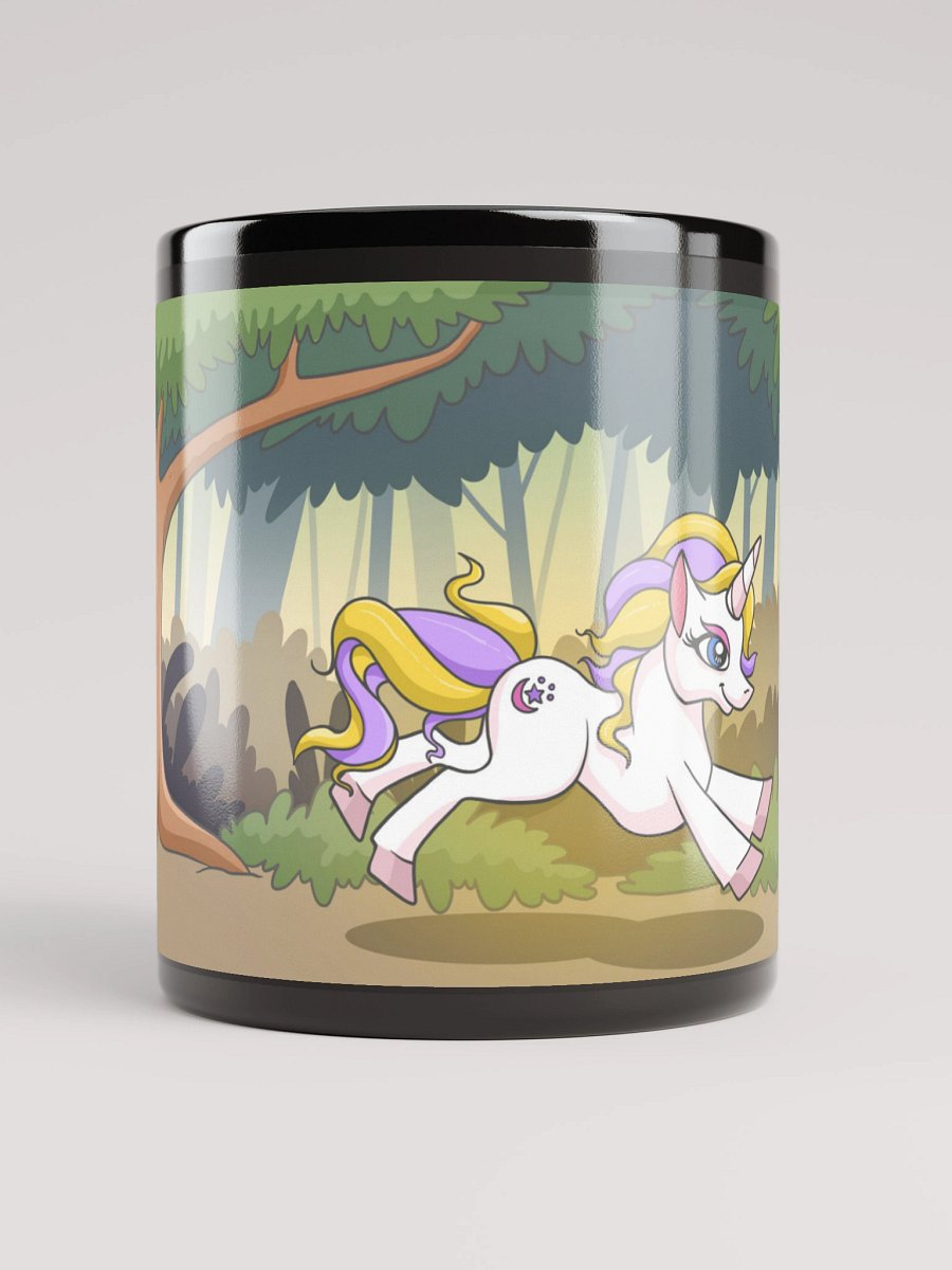 Unicorn Mug, Glossy Black product image (5)