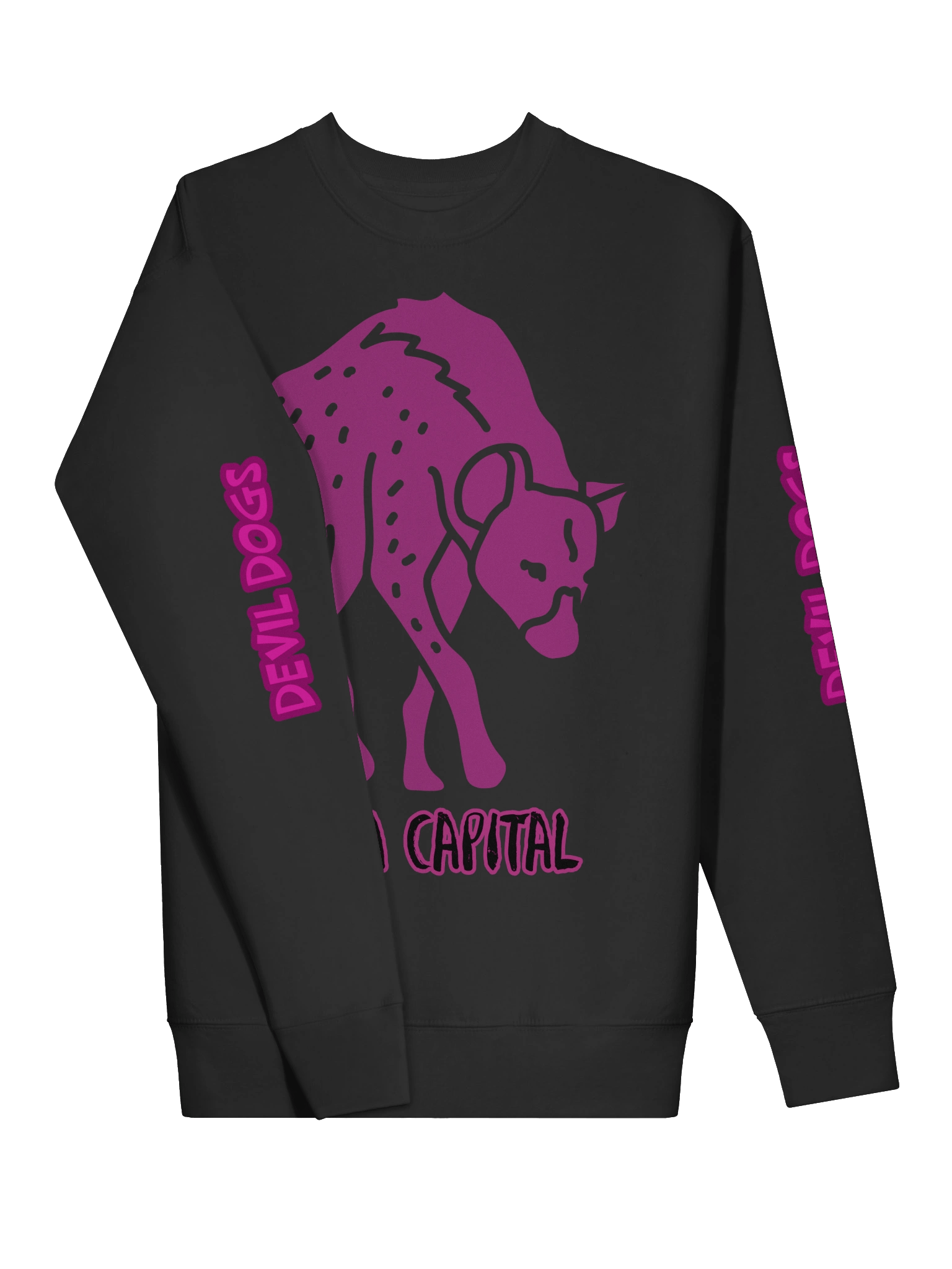 Hyena Capital Illustrated Premium Sweatshirt product image (3)