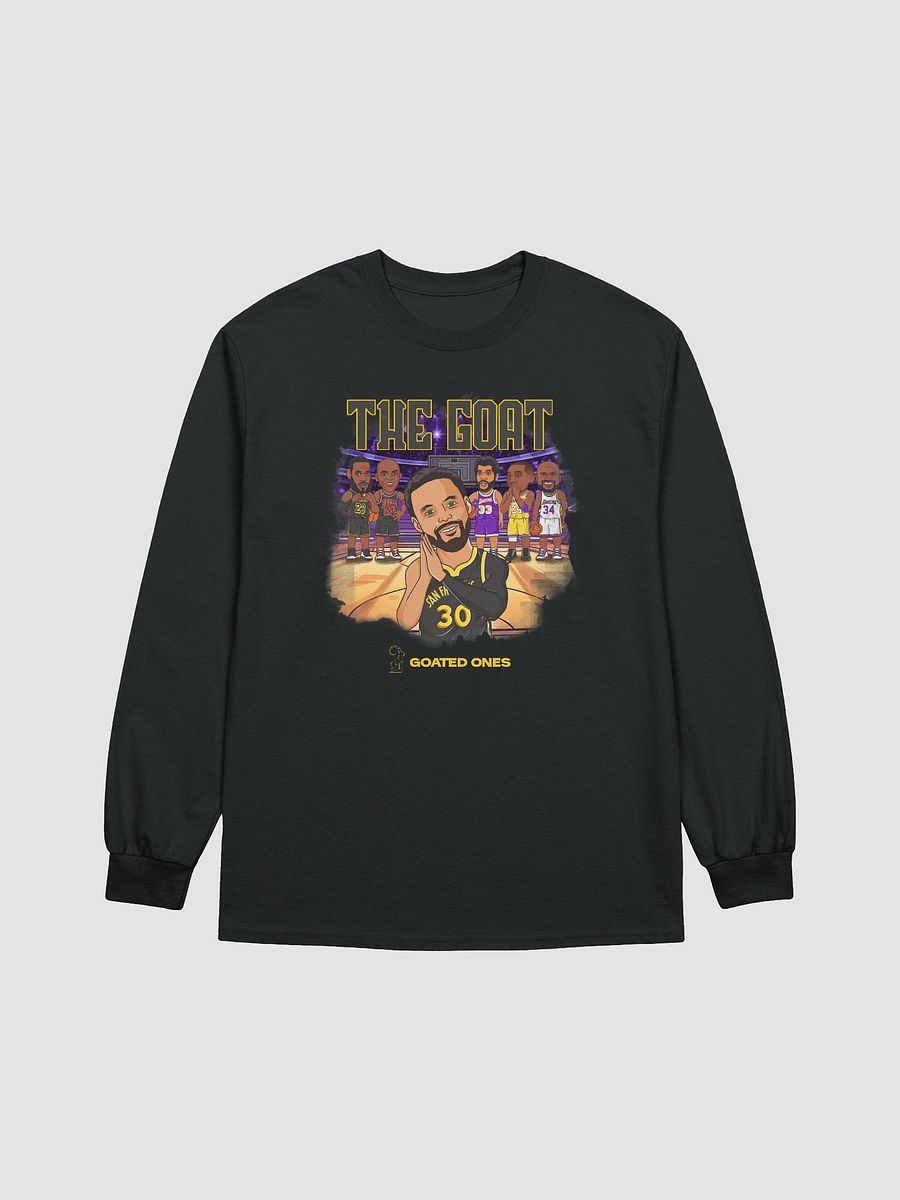 Basketball Goat: Steph Curry Long Sleeve Tshirt product image (1)