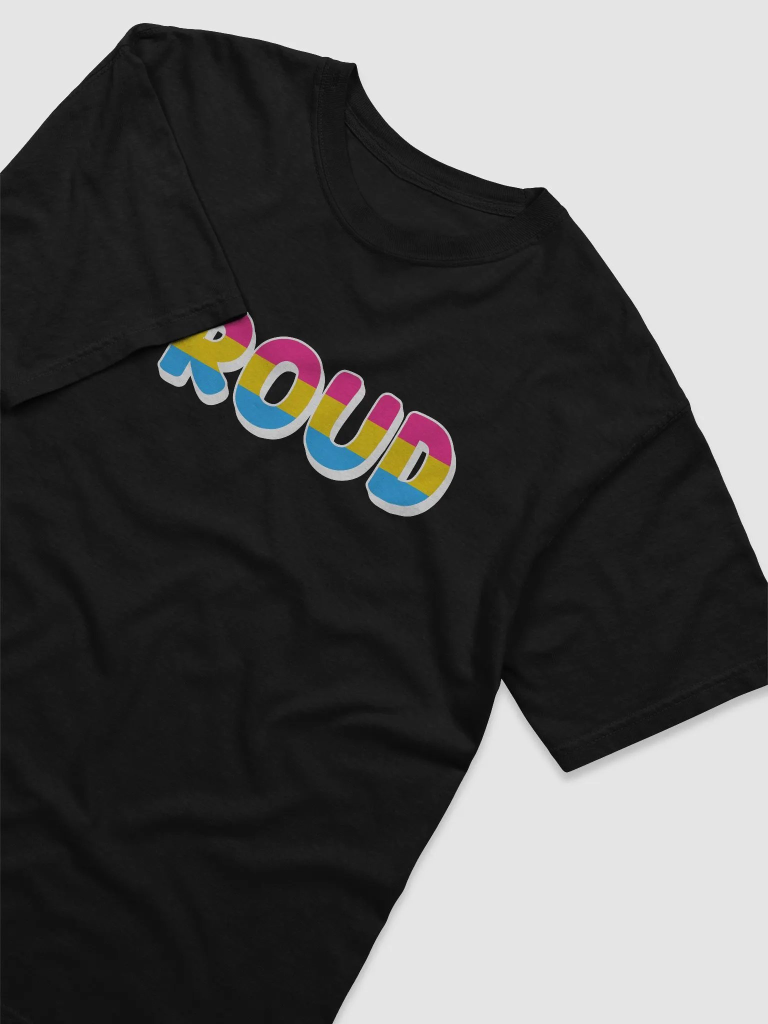 The 'PROUD pan' T-Shirt - Black product image (3)