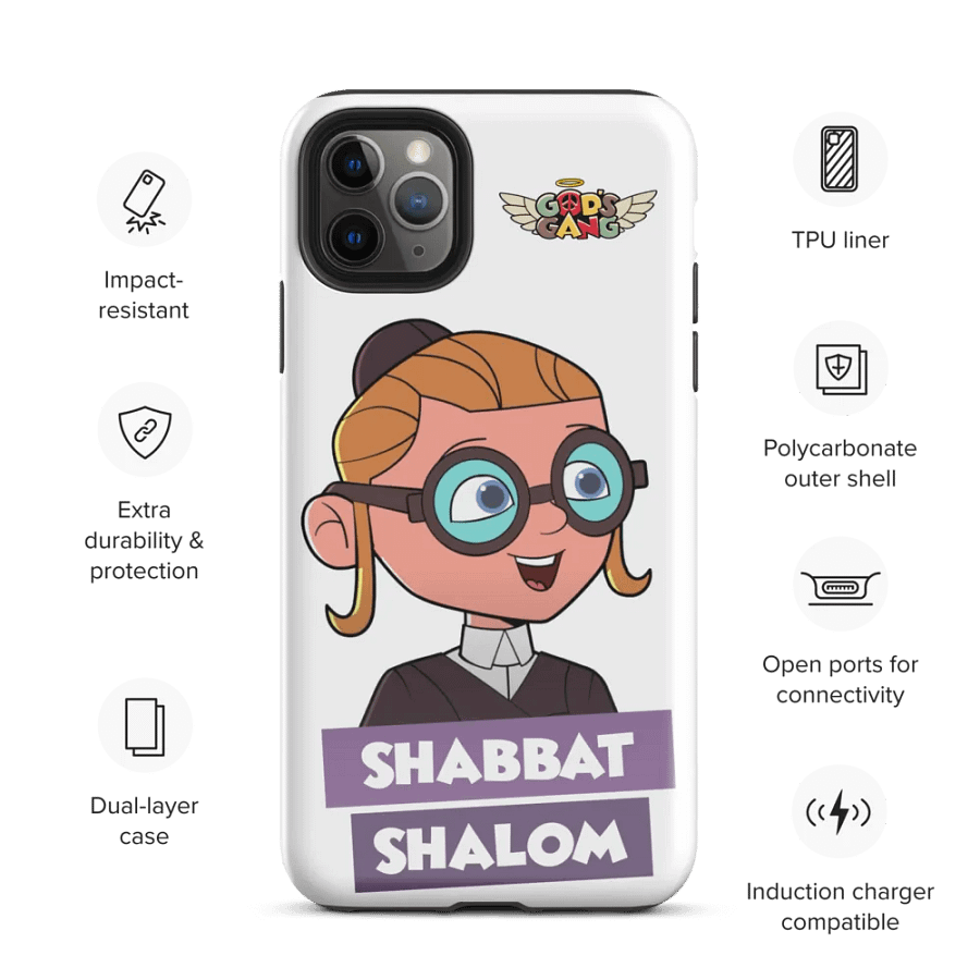 Shabbat Shalom | God’s Gang iPhone Case product image (5)