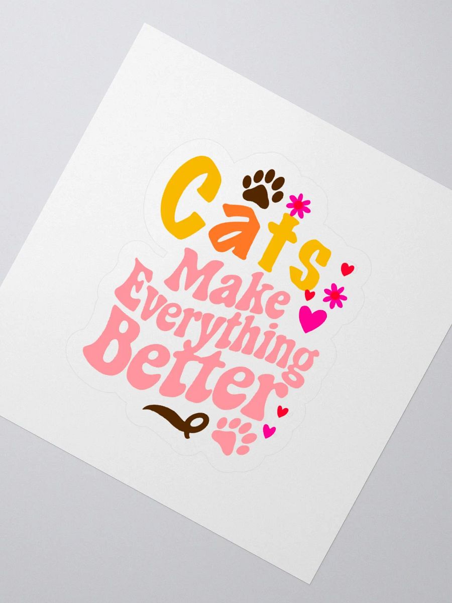 Cats Make Everything Better Sticker Pack product image (5)