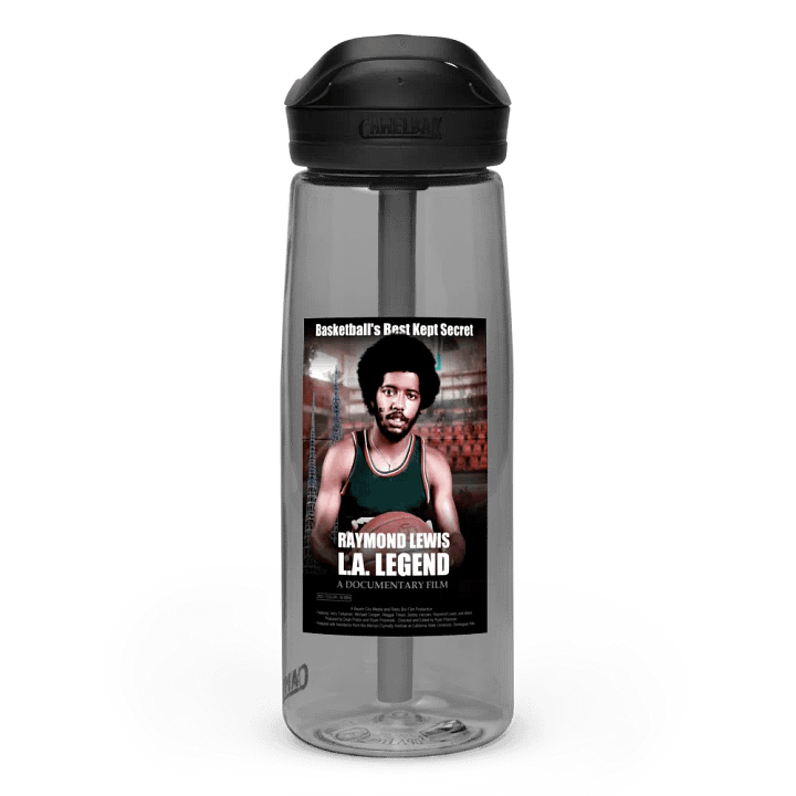 Raymond Lewis: L.A. Legend Movie Poster Sports Water Bottle product image (1)