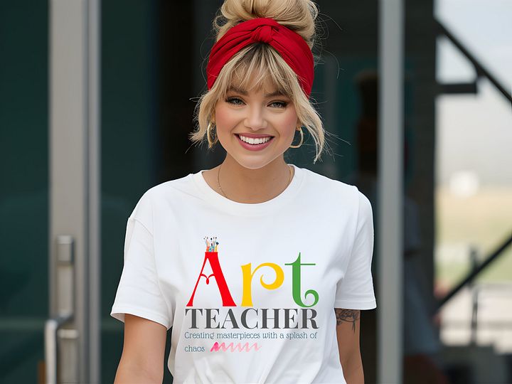Art Teacher Chaos Tee product image (1)