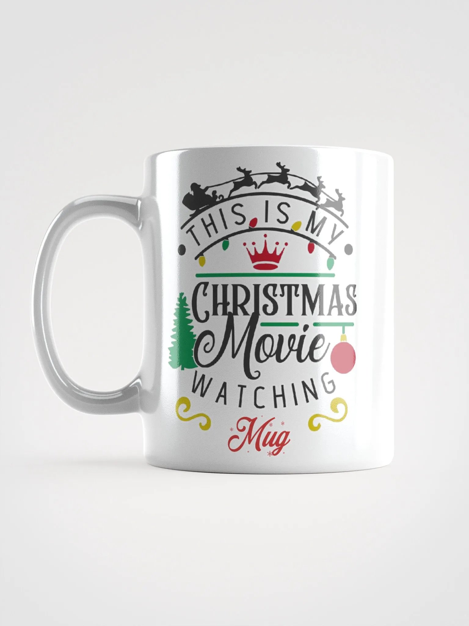 Cozy Up with Holiday Cheer: Festive Christmas Movie Watching Mug – Perfect for Sipping Hot Cocoa! product image (17)