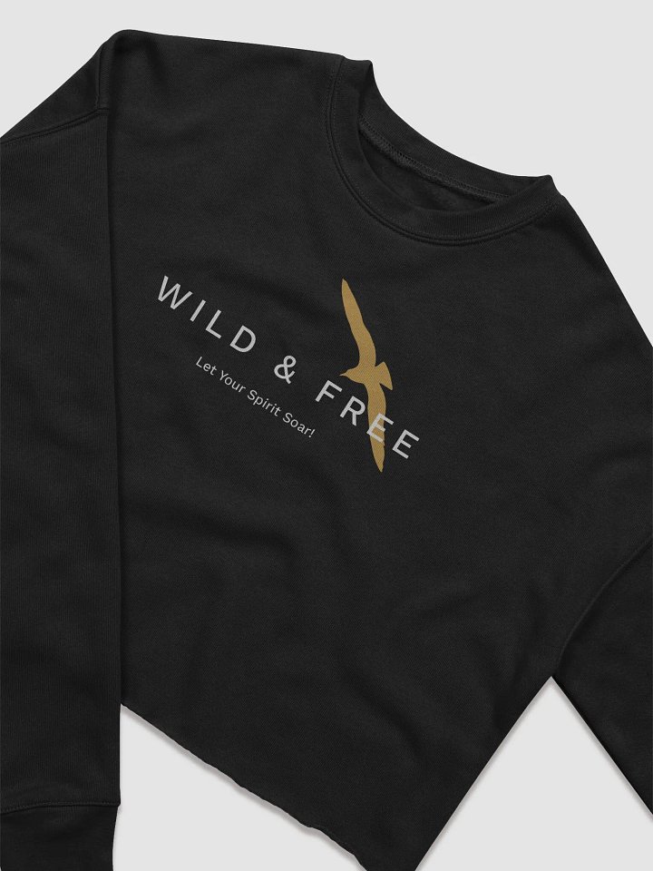 Wild & Free Fleece Crop Sweatshirt product image (2)