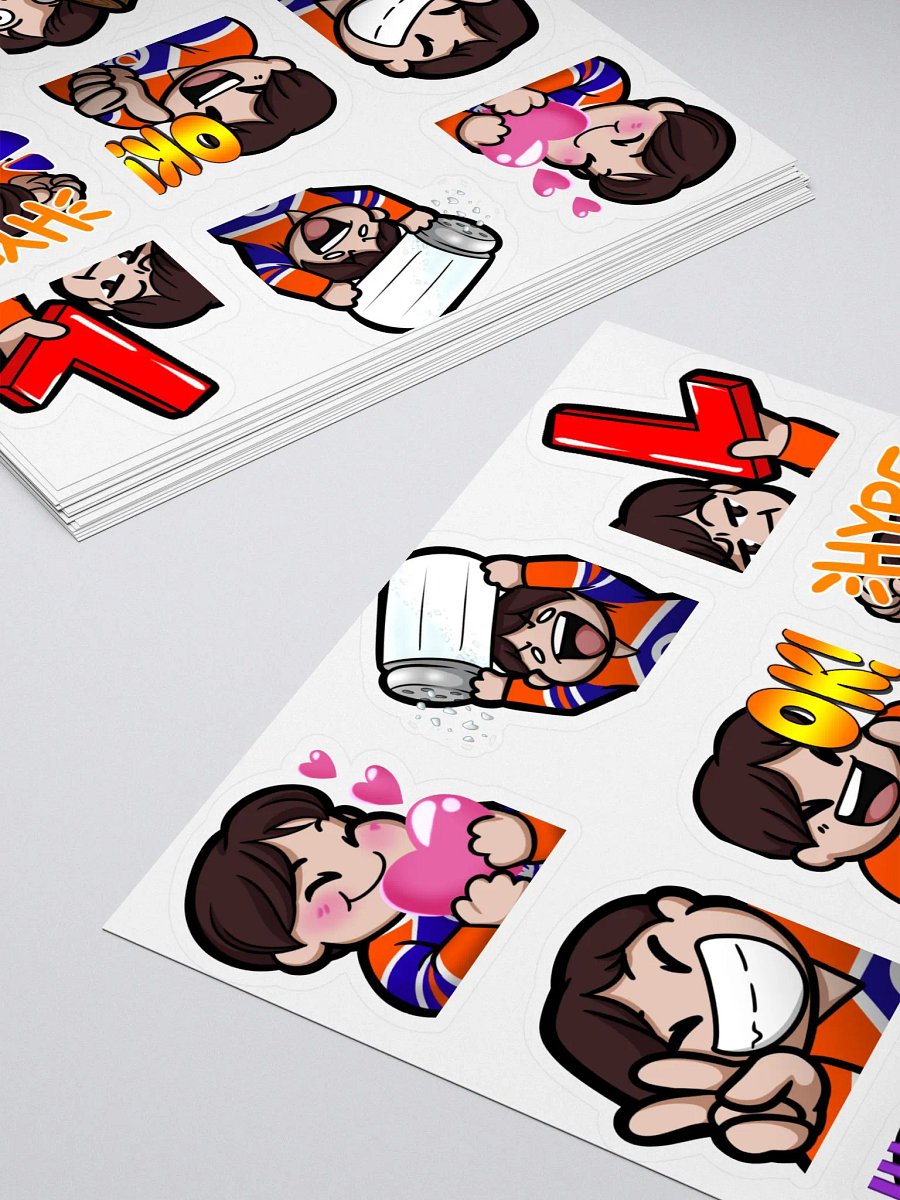 Emote Sticker Set product image (4)