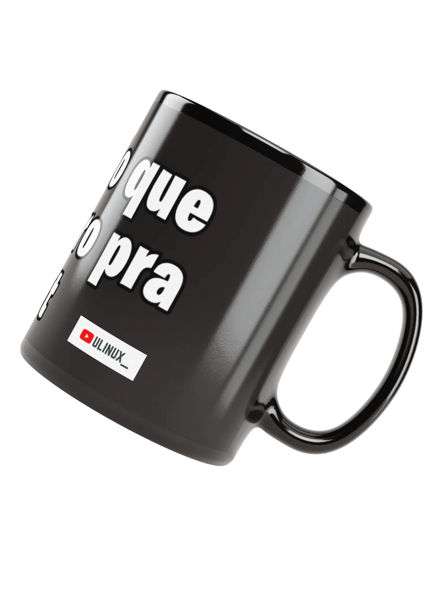 Caneca "Cuidado que eu morro pra Bot" product image (4)