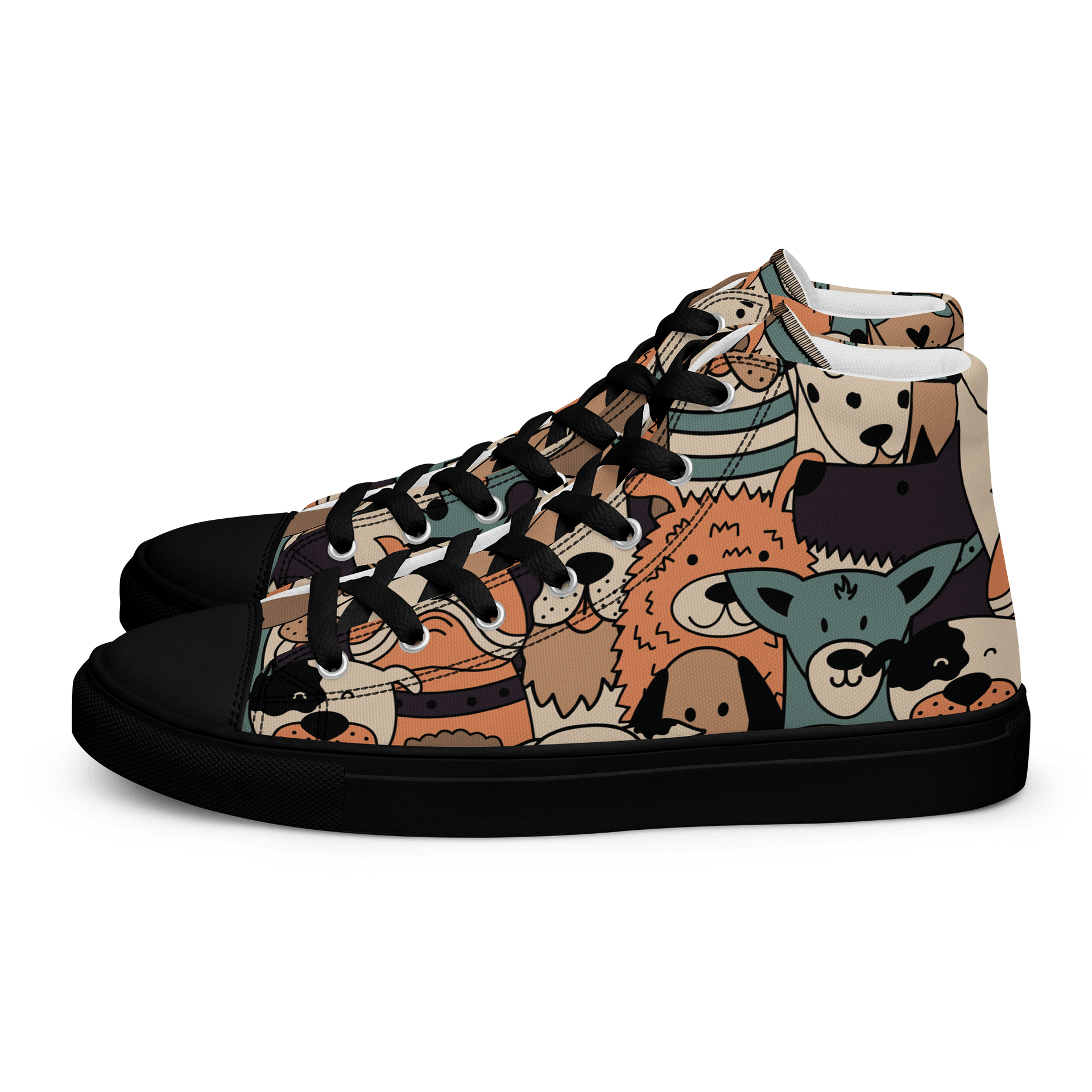 Pawsitively Stylish Men's High Tops product image (1)