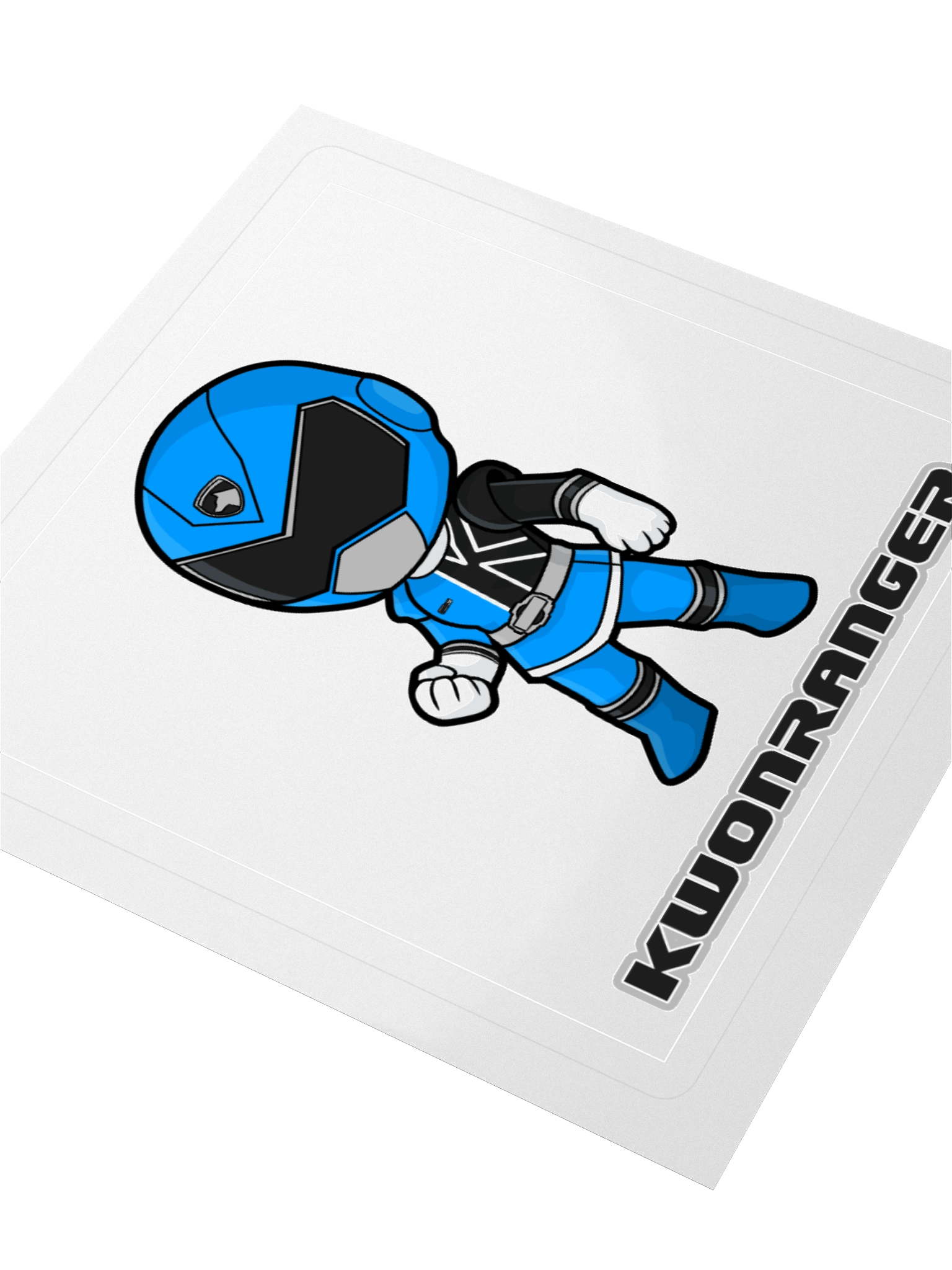 Kwonranger Sticker (w/English logo) product image (3)