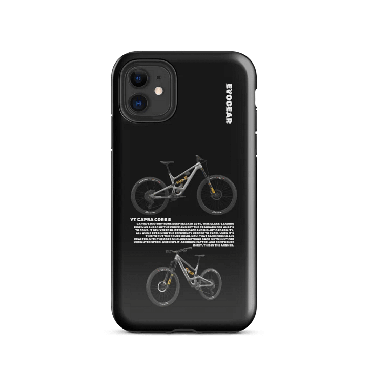 Black Capra Core 5 iPhone Case product image (47)
