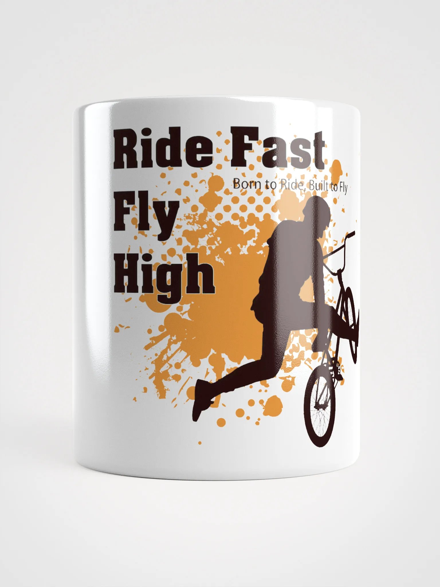Ride Fast, Fly High - BMX Silhouette Mug product image (14)