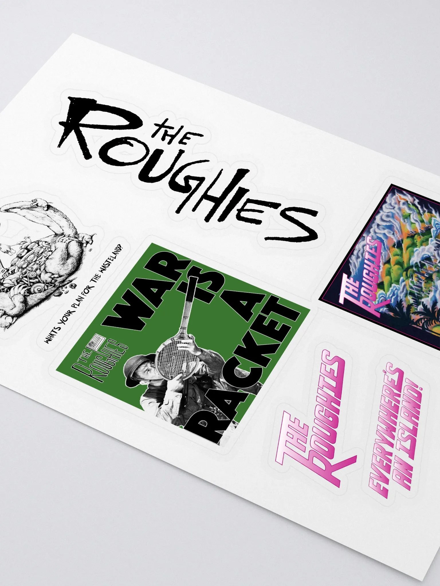 Album Cover And Logos Sticker Sheet product image (2)