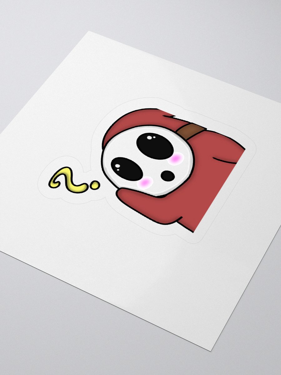 confused shy guy sticker product image (10)