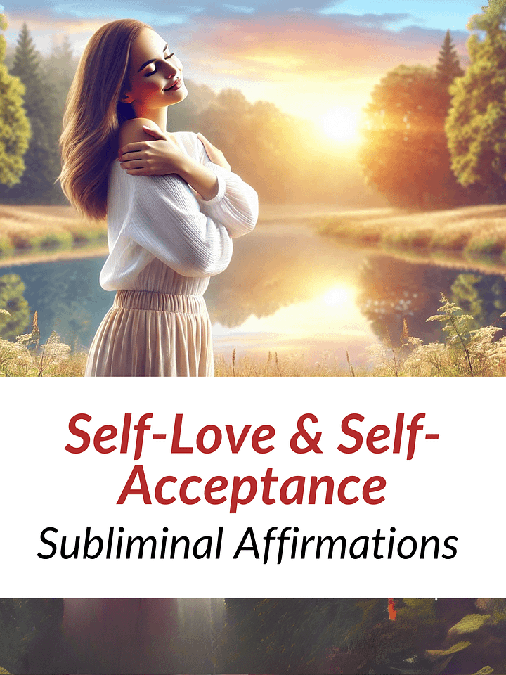 Self-Love & Self-Acceptance Subliminal Affirmations with Alpha Waves product image (1)