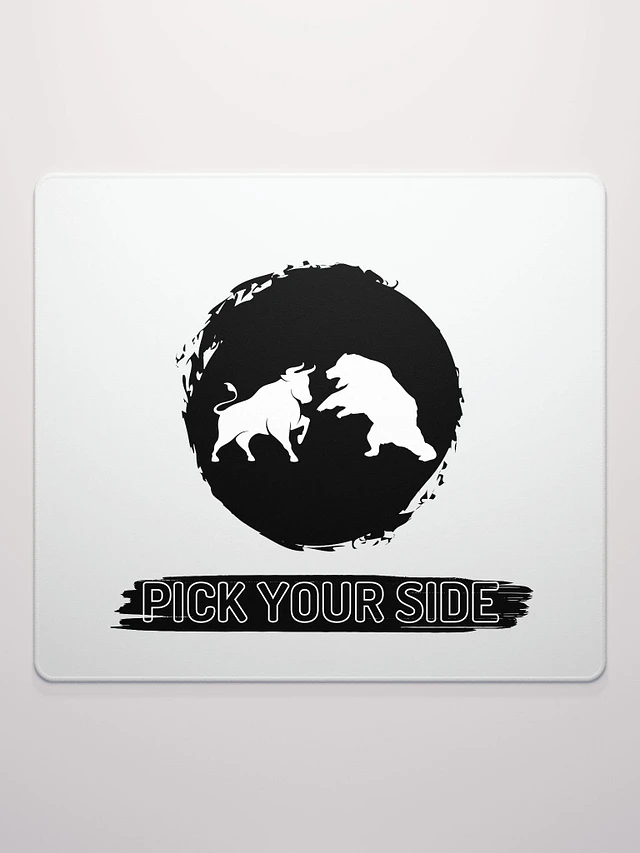 Bull Bear Pick Your Side Large Mousepad product image (2)