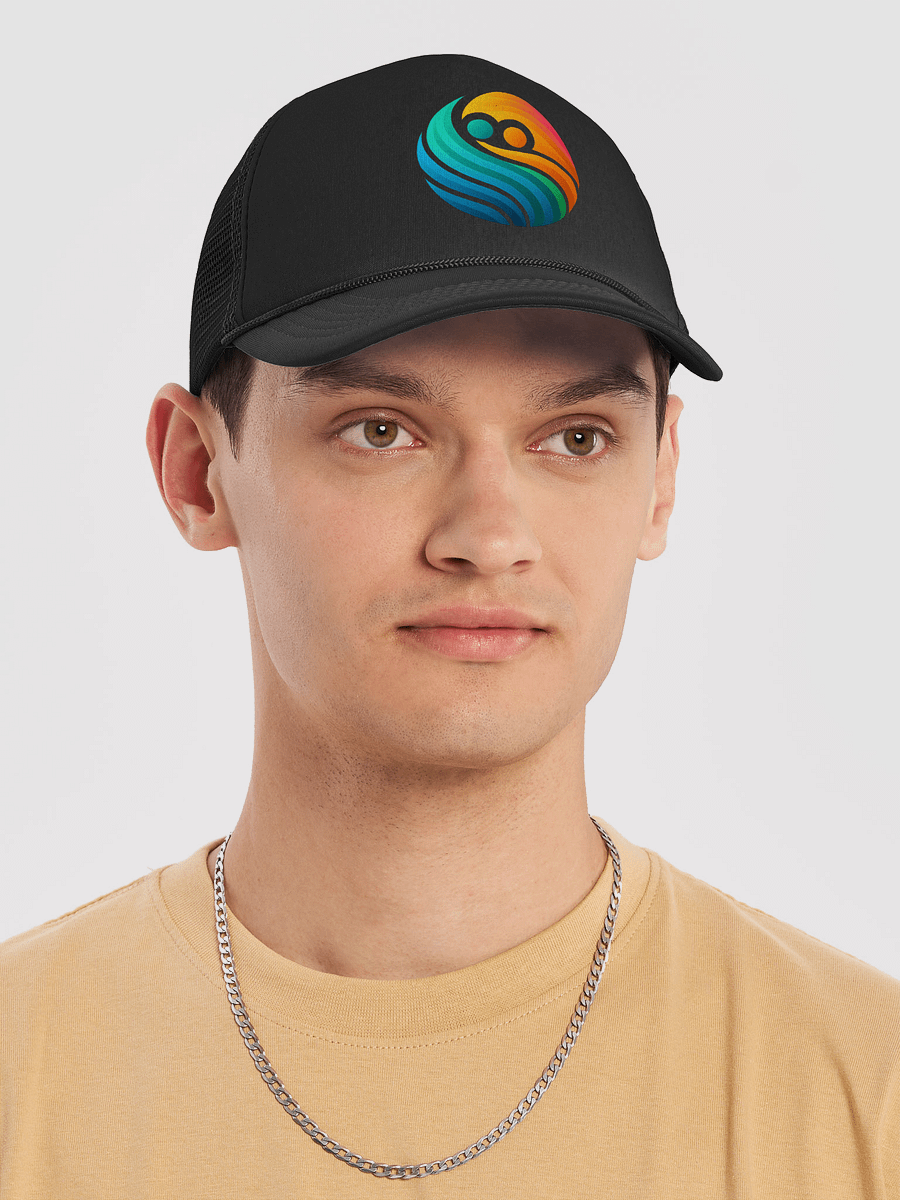 Harmony Swirl Foam Trucker Hat product image (5)