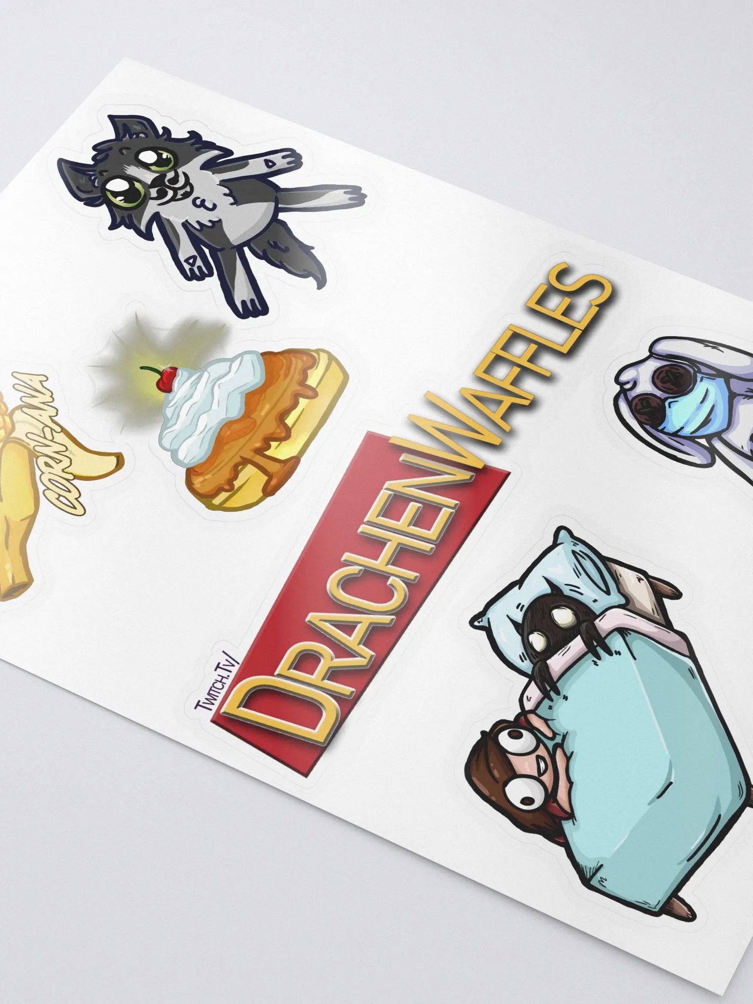 DrachenWaffles Sticker Pack product image (3)