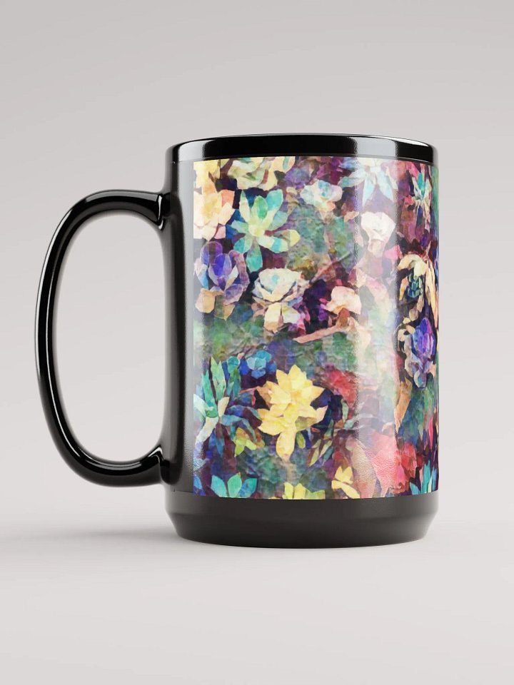 Abstract Graphic | Black Coffee Mug | Bliss Succulent product image (1)