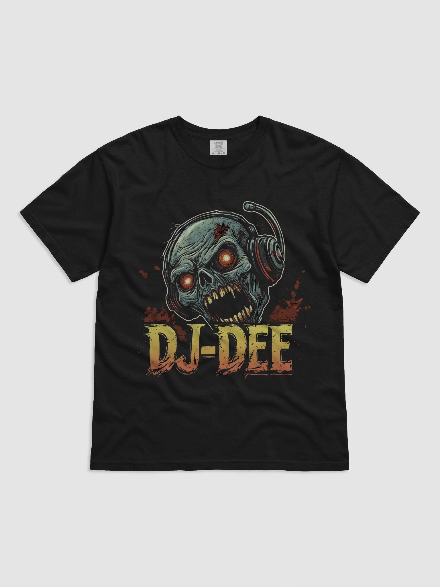 Glowing DJ-DEE Zombie T-Shirt product image (1)