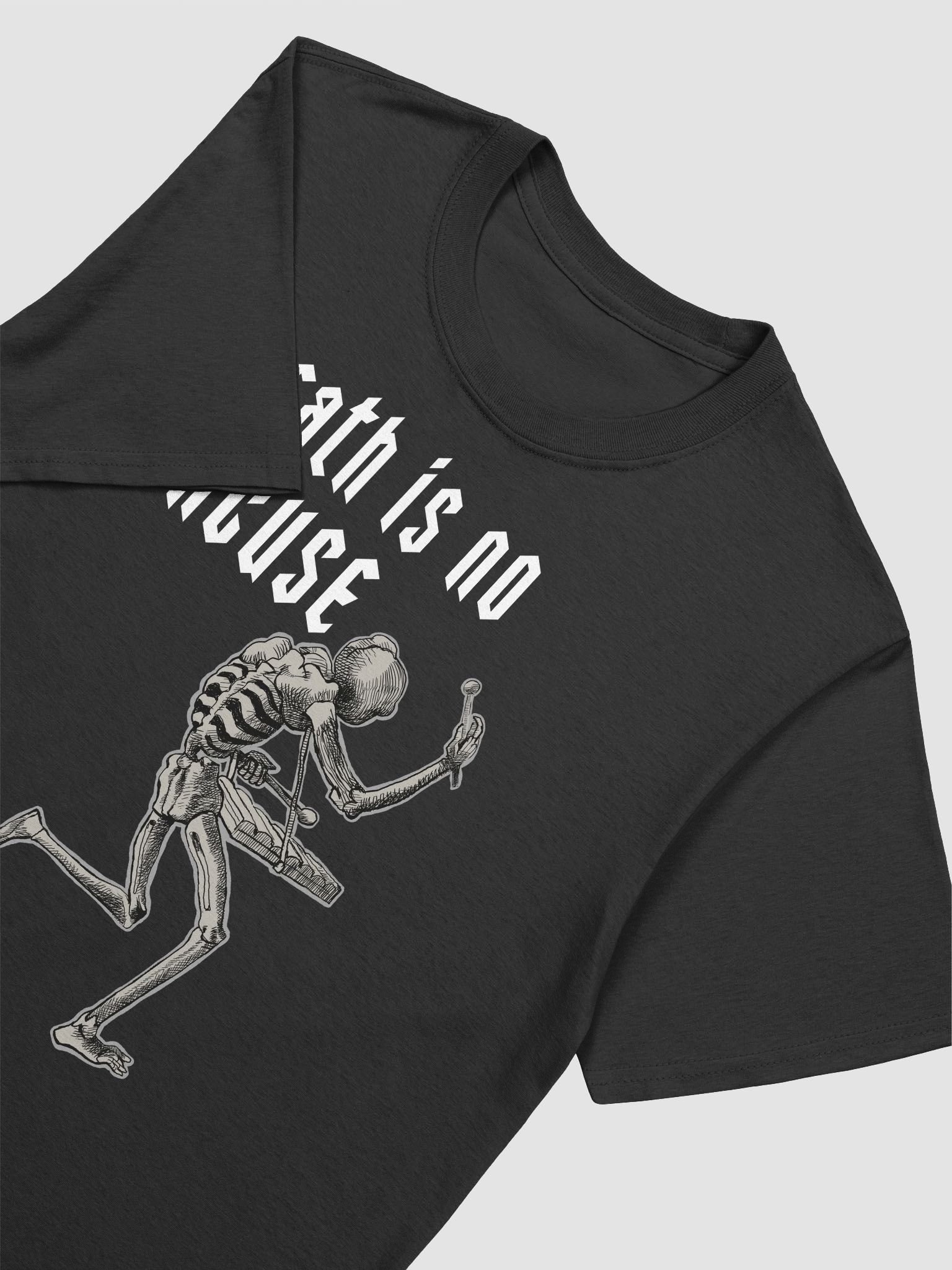 Plague Skeleton, dark woodcut style T-Shirt product image (7)