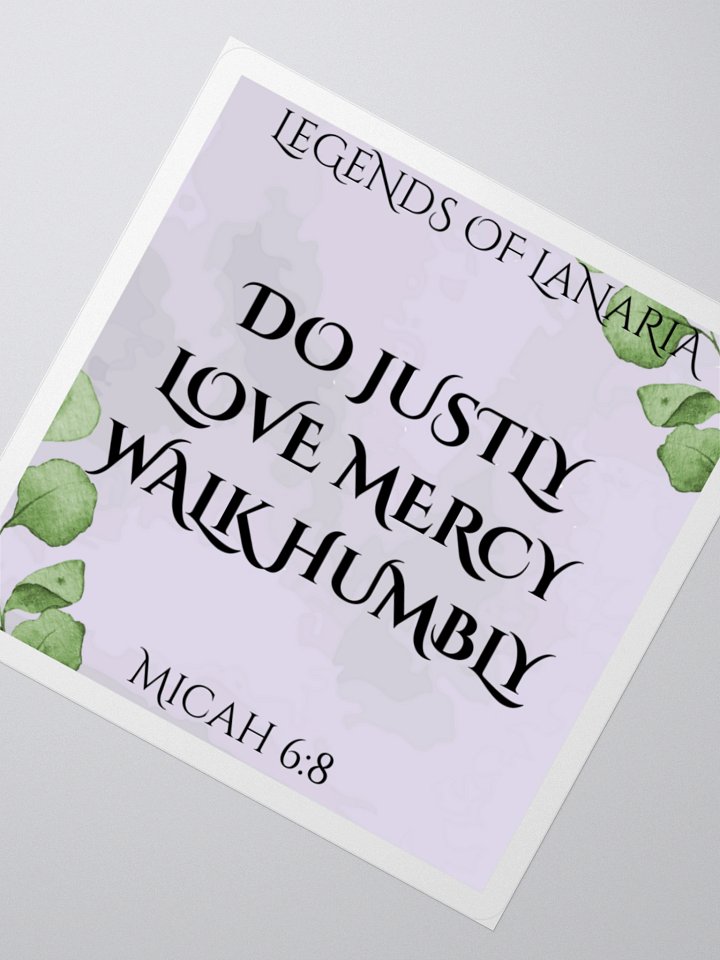 Legends of Lanaria Theme Verse Sticker product image (2)