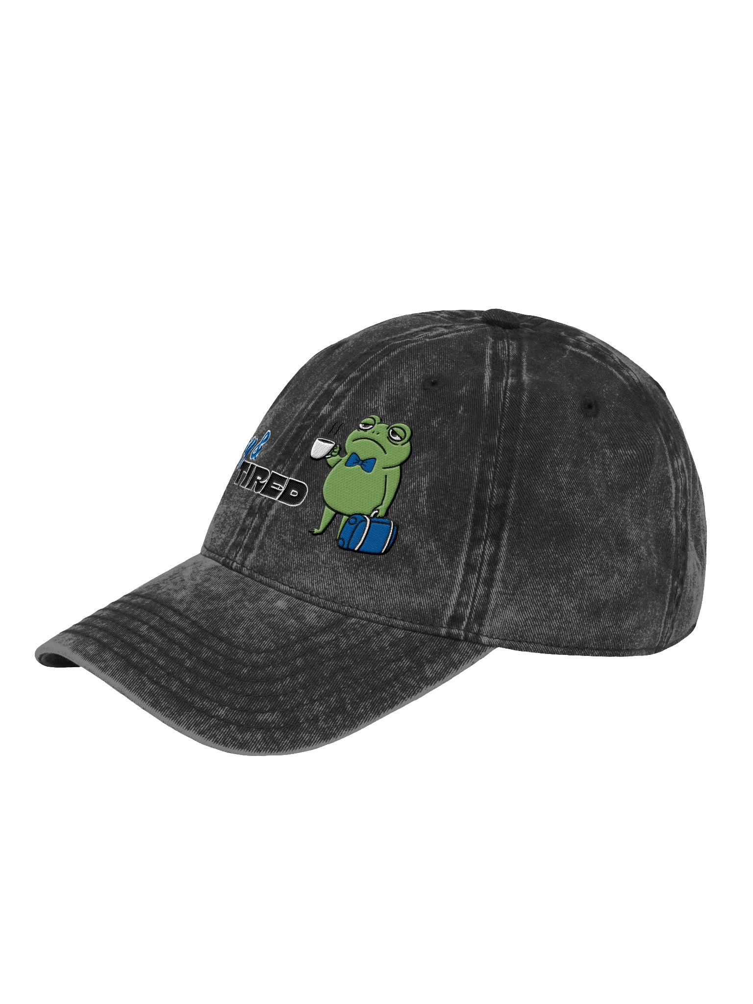 Gay & Tired Frog Dad Hat (Unisex) product image (4)
